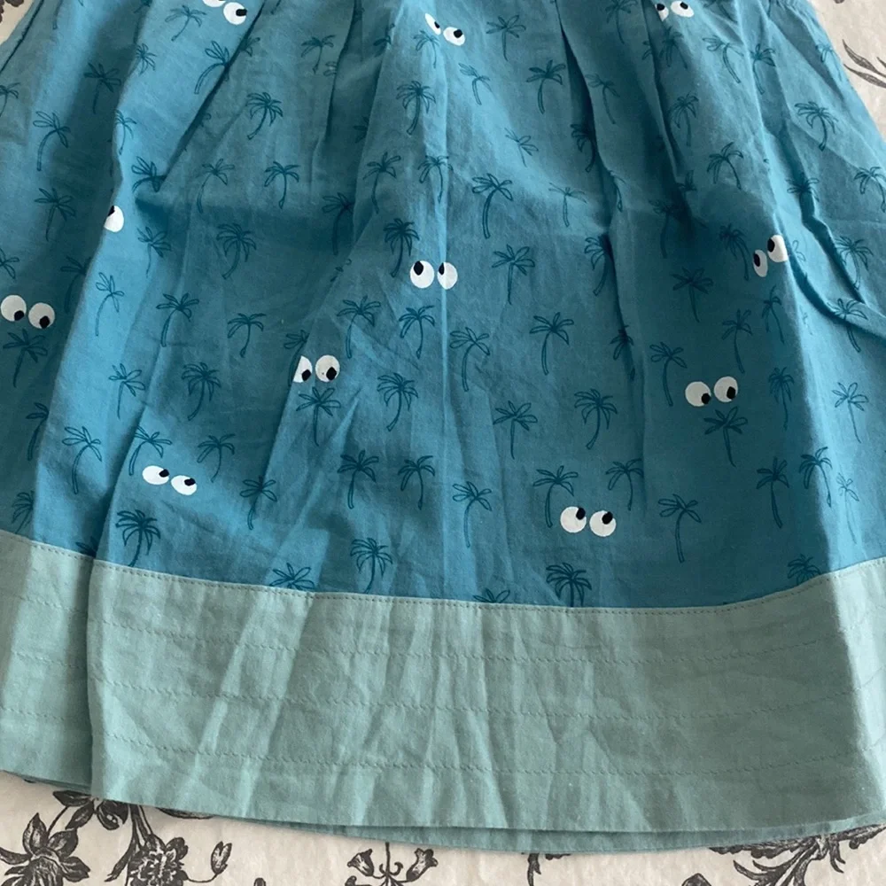 Dress, « la queue du chat” (French brand, bio, ethic and fun), sleeveless, 6M - Picture 4 of 6